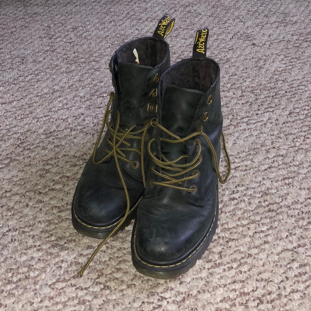 Doc martens black luana boots